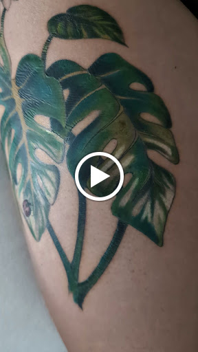 Explore disc golf tattoo ideas, creative tattoo ideas in Salt Lake City, available at State Street Tattoo Co. of Utah