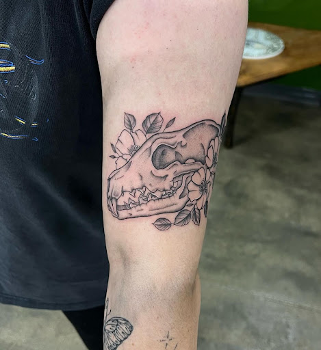 Explore gabriel tattoo ideas, creative tattoo ideas in Bloomington, available at Crystal Moon Body Arts