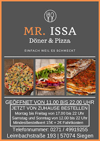 Mr. Issa Döner & Pizza à Siegen carte