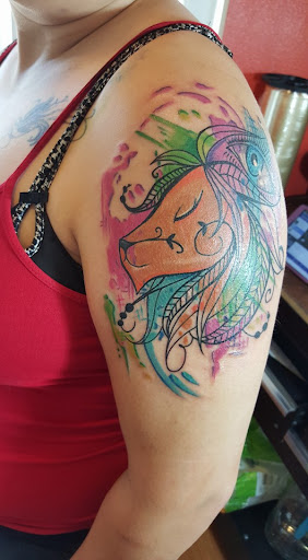 Find compass tattoo ideas for females for your next unique tattoo in San Antonio at Pleasant Dreams Co Tattoo Studio llc