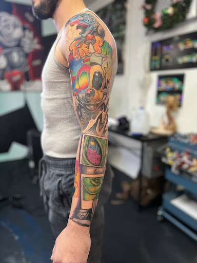 Explore hip hop tattoo ideas, creative tattoo ideas in Allentown, available at Ink Lyfe Studios