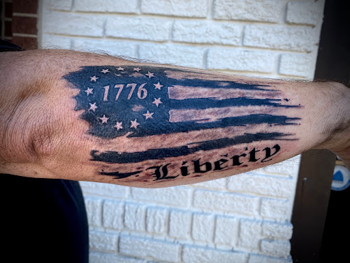 Explore small marvel tattoos ideas, creative tattoo ideas in Lincoln, available at Electric Buffalo Tattoo