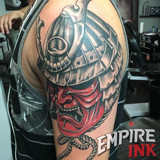 Explore memorial sleeve tattoo ideas, creative tattoo ideas in Miami Beach, available at Empire Ink, South Beach