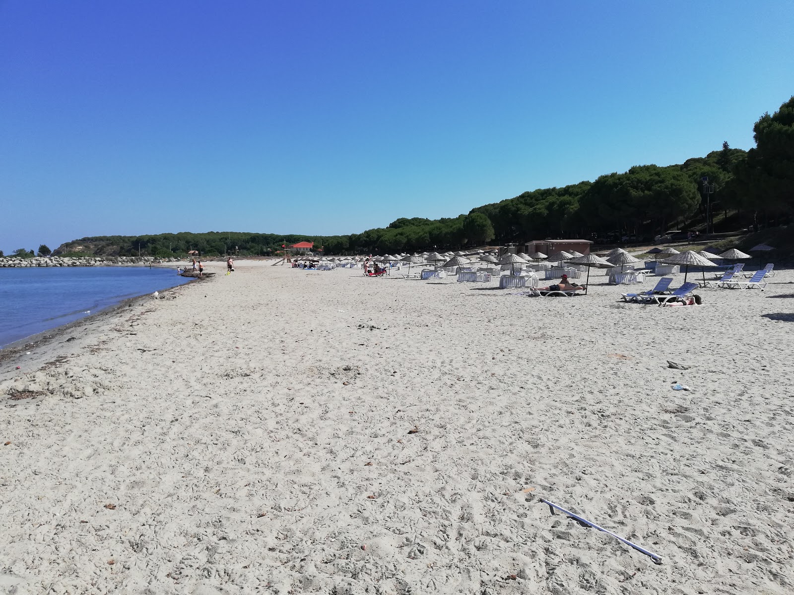 Foto von Kabatepe Strand mit türkisfarbenes wasser Oberfläche