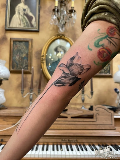 Explore puerto rico map tattoo ideas, creative tattoo ideas in West Hollywood, available at The Honorable Society Tattoo Shop