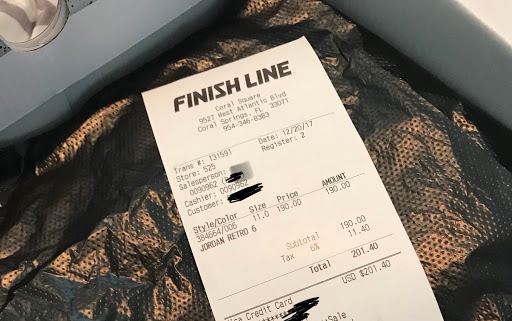 Shoe Store «Finish Line», reviews and photos, 9527 W Atlantic Blvd, Coral Springs, FL 33071, USA
