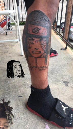 Explore left arm tattoo ideas, creative tattoo ideas in Hammond, available at Famous Ink, Inc.