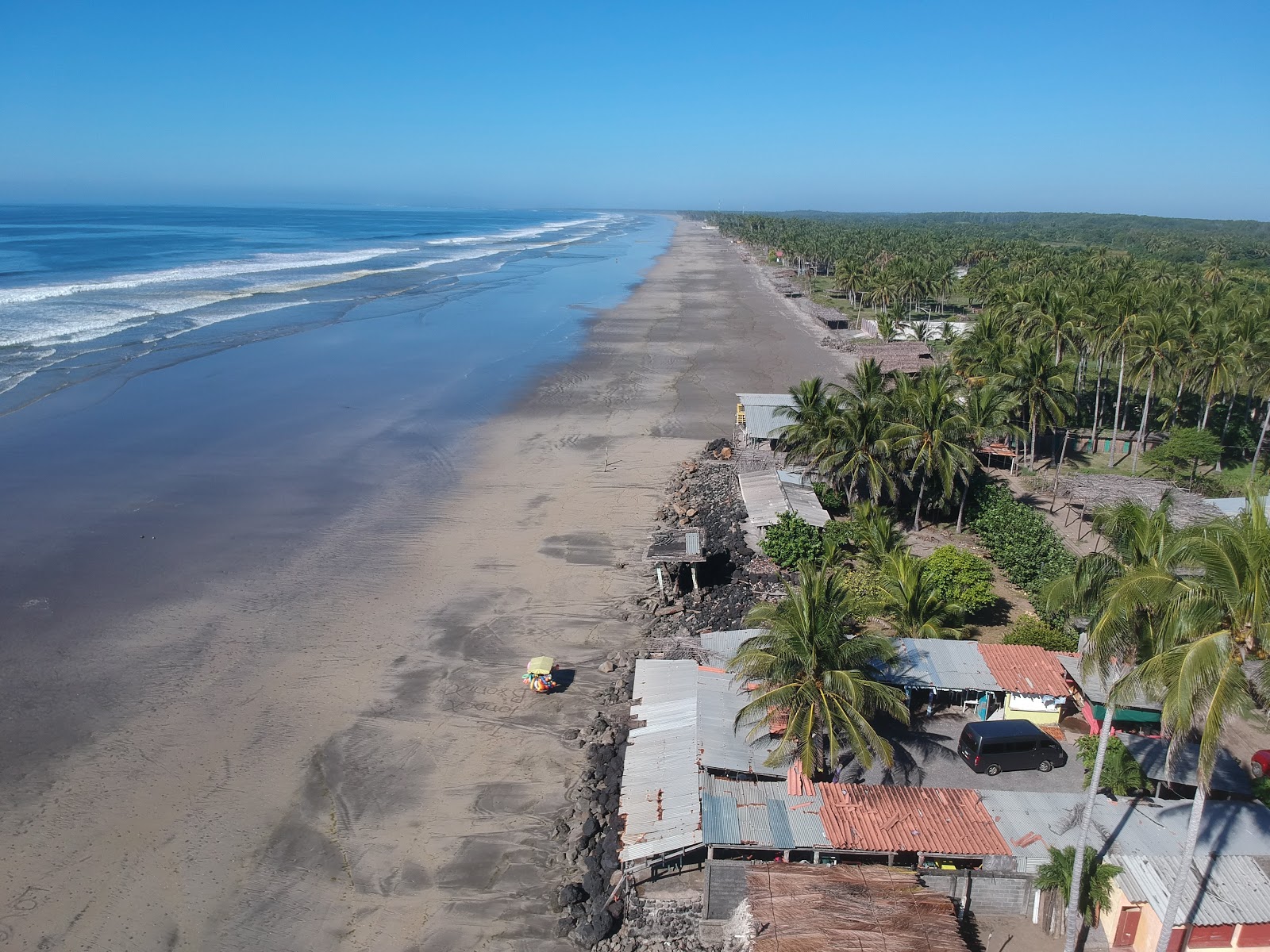 Photo de El Espino beach et le règlement