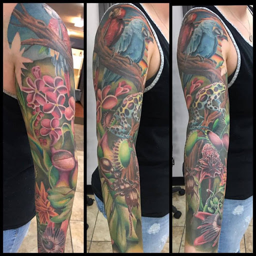 Explore scuba tattoo ideas, creative tattoo ideas in Colorado Springs, available at West Side Tattoo