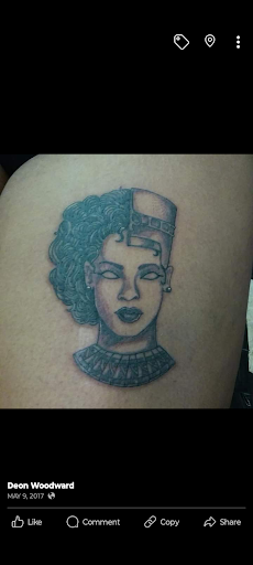 Explore calming tattoo ideas, creative tattoo ideas in Detroit, available at Swagg Shop (tattoos and piercings)