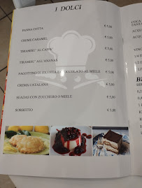 Carte du Pizzeria da flowers à Santa Teresa Gallura