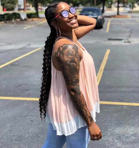 Explore child's name tattoo ideas, creative tattoo ideas in Albany, available at Tat Jones Ruthless Tattoos L.L.C.