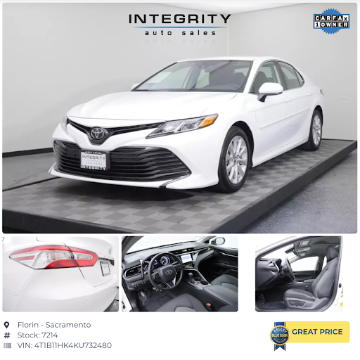 Used Car Dealer «Integrity Auto Sales, Inc», reviews and photos, 3655 Florin Rd, Sacramento, CA 95823, USA