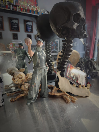 Explore christian chest tattoo ideas, creative tattoo ideas in Bay City, available at Electric Chair Tattoo