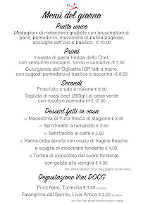 Menu du Magia Bar S.a.s. à Cesano Boscone