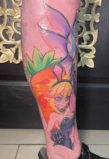 Explore skull tattoo ideas for women, creative tattoo ideas in Plano, available at Vixen Body Art