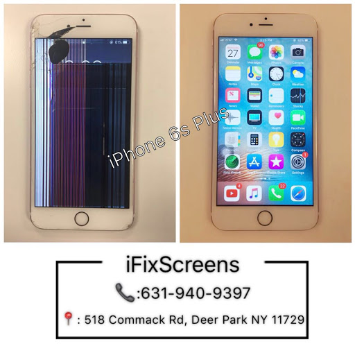 Mobile Phone Repair Shop «iFixScreens», reviews and photos, 518 Commack Rd, Deer Park, NY 11729, USA
