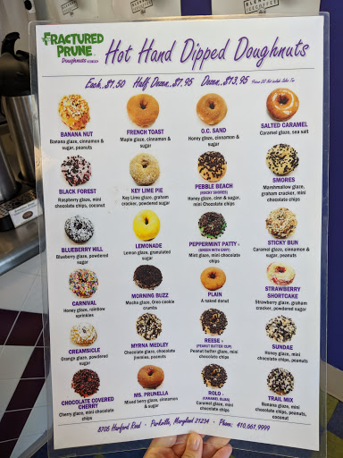 Donut Shop «Fractured Prune», reviews and photos, 8705 Harford Rd, Parkville, MD 21234, USA