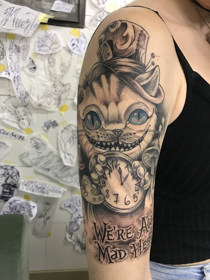 Mondfuchs-Tattoo