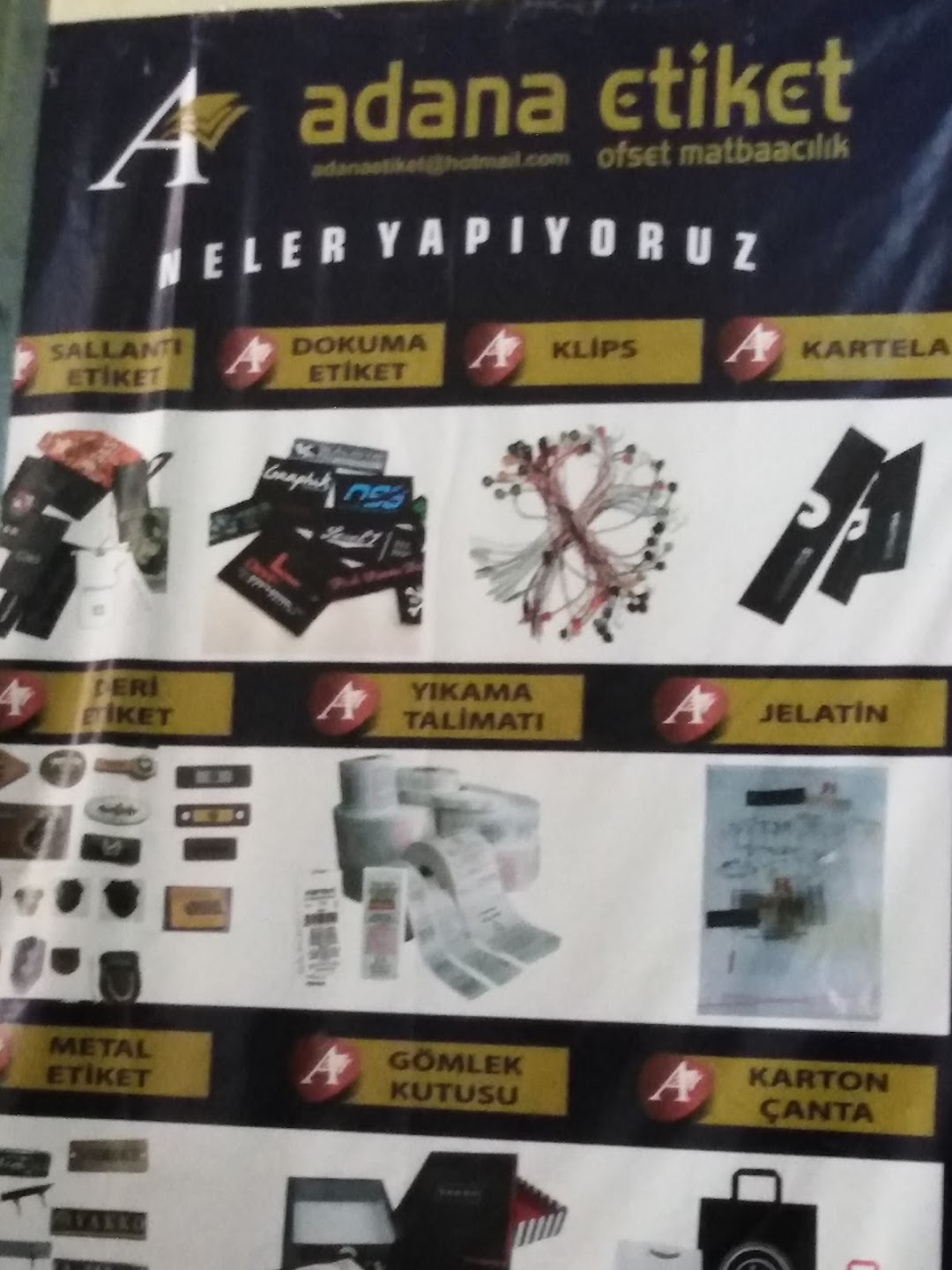 Adana Etiket Tekstil Ürünleri Tic.Ltd.Şti