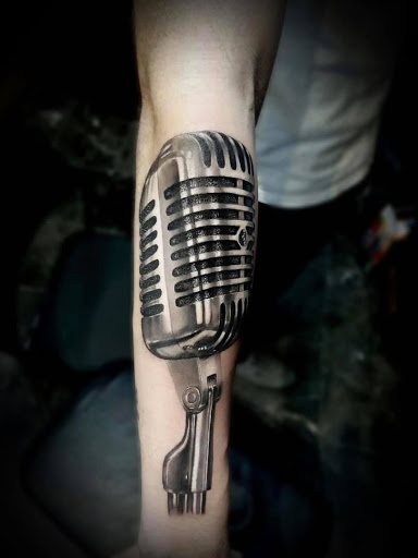 Explore halloween tattoo ideas for women, creative tattoo ideas in Arlington, available at Urbans Tattoo & Piercing Studio