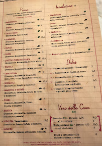 Nannarella à Rome menu