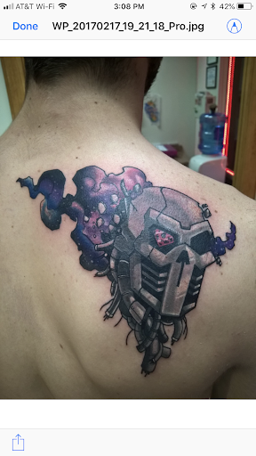 Explore pen tattoo ideas, creative tattoo ideas in San Marcos, available at Locally Famous Tattoo