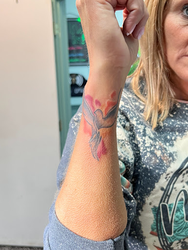 Explore birth flower tattoo ideas, creative tattoo ideas in Meridian, available at Creative Pain Tattoo Studio