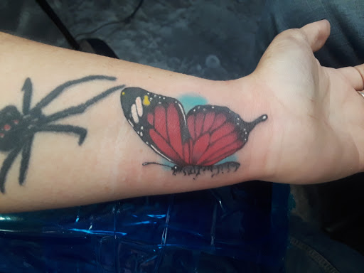 Explore forearm sleeve tattoo ideas for guys, creative tattoo ideas in Hemet, available at Lotus Tattoo Inc