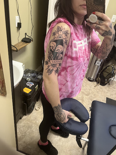 Explore tattoo ideas to cover up a name, creative tattoo ideas in Nashville, available at RedBird Tattoo