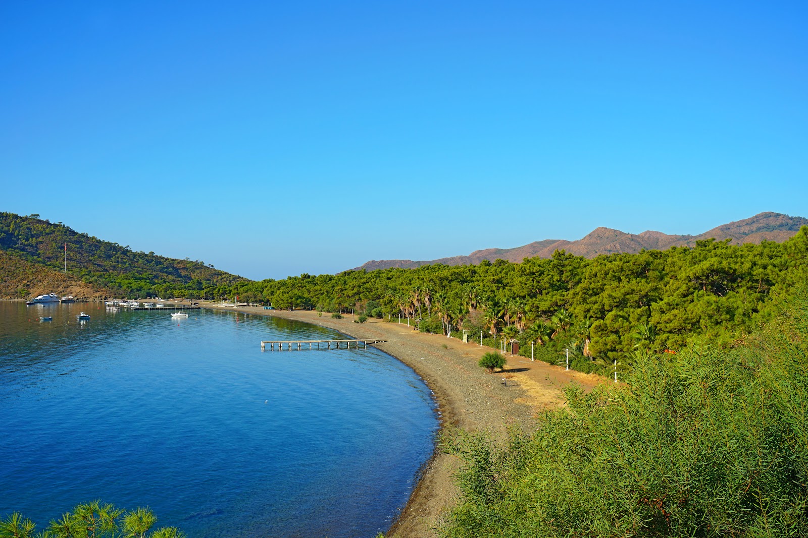 Foto van Aktur beach III met turquoise puur water oppervlakte