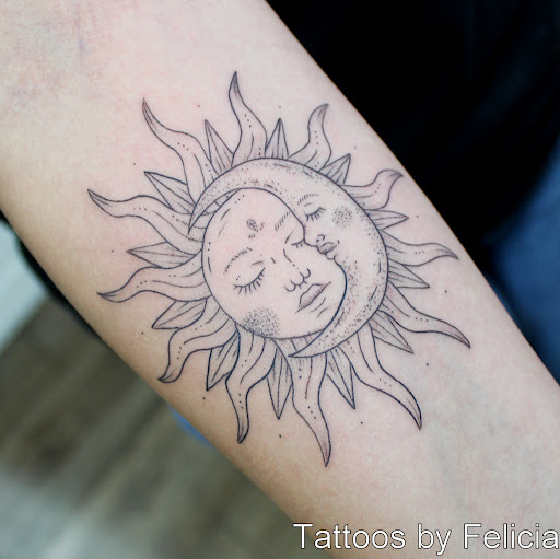 Explore tattoos on side of hand ideas, creative tattoo ideas in Fort Myers, available at Tiger Lotus Tattoo and Piercing