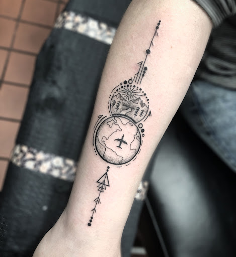 Explore marcus aurelius tattoo ideas, creative tattoo ideas in Saint Petersburg, available at Lucky You Tattoo