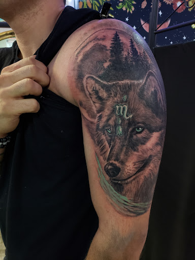 Explore lilac tattoo ideas, creative tattoo ideas in Linn Creek, available at Hillard Skillard Tattoos, LLC.