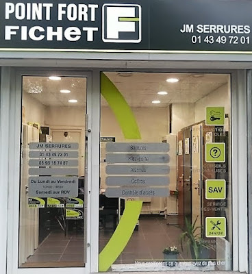 JM SERRURES - Point Fort Fichet à Paris