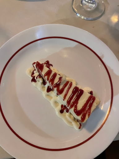 Prix Fixe- cheesecake course. 