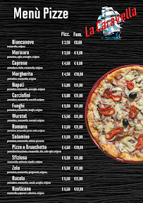 Menu / carte de PIZZERIA LA CARAVELLA à Bagheria
