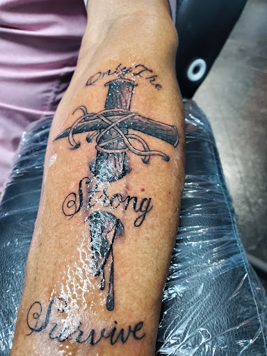 Explore cover up tattoo ideas male chest, creative tattoo ideas in San Antonio, available at Its Live Through This Tattoos, Supplies, & Piercings