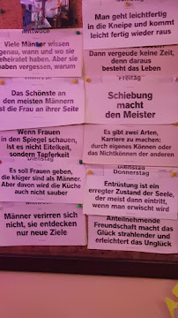 Menu / carte de Zur schönen Aussicht à Kelkheim