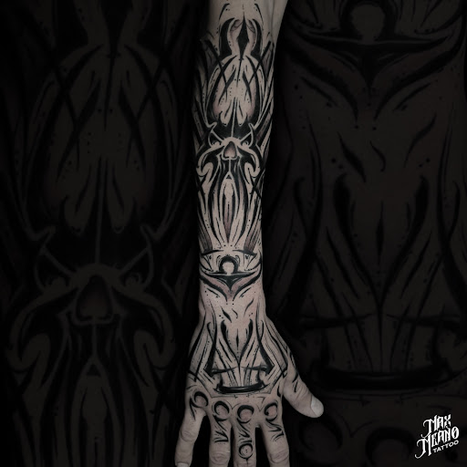 Explore tattoo ideas bicep, creative tattoo ideas in Allentown, available at Max Meano Tattoo