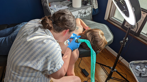 Tattoo Shop «Salty Siren Tattoo Lounge», reviews and photos, 480 E Main St, Greenwood, IN 46143, USA