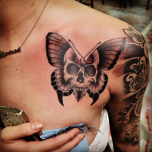 Explore side arm tattoo ideas, creative tattoo ideas in Tucson, available at Jesses Tattoos & Tattoo Supplies