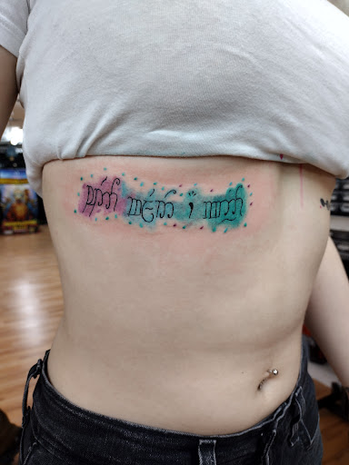 Explore initial tattoos ideas, creative tattoo ideas in Benton, available at Spectrum Tattoo