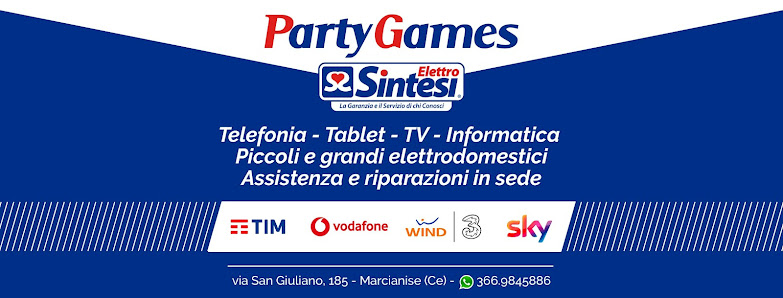 Party Games Via S. Giuliano, 185, 81025 Marcianise CE, Italia