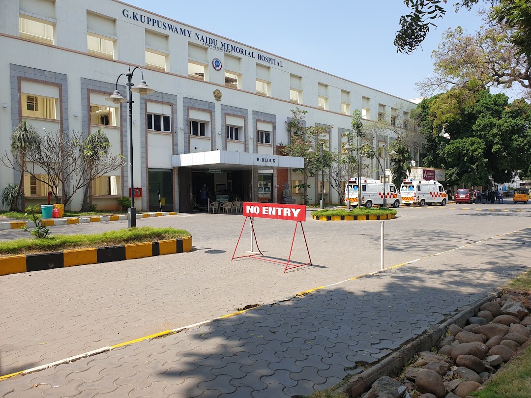 G Kuppuswamy Naidu Memorial Hospital In The City P N Palayam