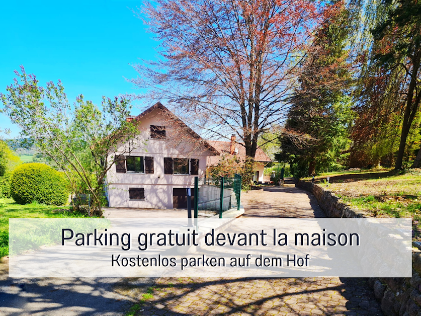 Gîte Anould / Vosges, 15 personnes, 7 piéces, 6 sdb, garage pour motos / VTT, 1.200m² jardin privée, Villa Sphinx à Anould (Vosges 88)