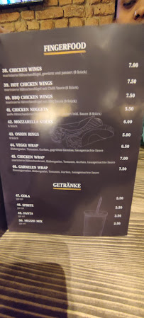 Mano's Burger à Bonn menu
