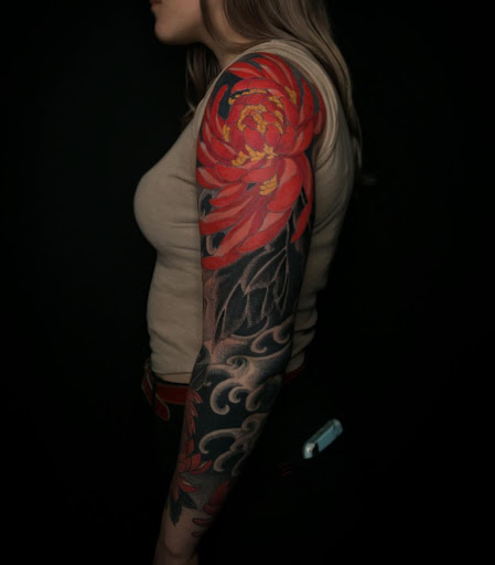 Explore small lion tattoo ideas, creative tattoo ideas in San Diego, available at Remington Tattoo Parlor