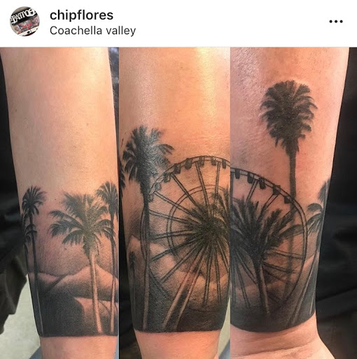 Explore spongebob tattoo ideas, creative tattoo ideas in Coachella, available at Art & Ink Tattoo Studio