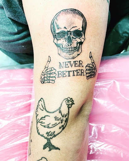 Explore 4 siblings tattoo ideas, creative tattoo ideas in Lake City, available at Crooked Spines Tattoo Studio